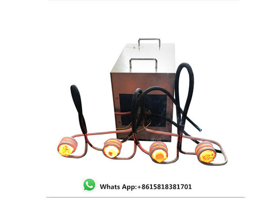 Sưởi ấm cảm ứng 35KW Máy rèn bu lông 80KHZ 7.6L / phút